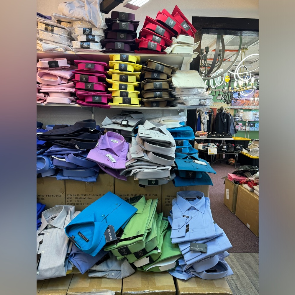 100 Pcs Men’s Clothing Lots